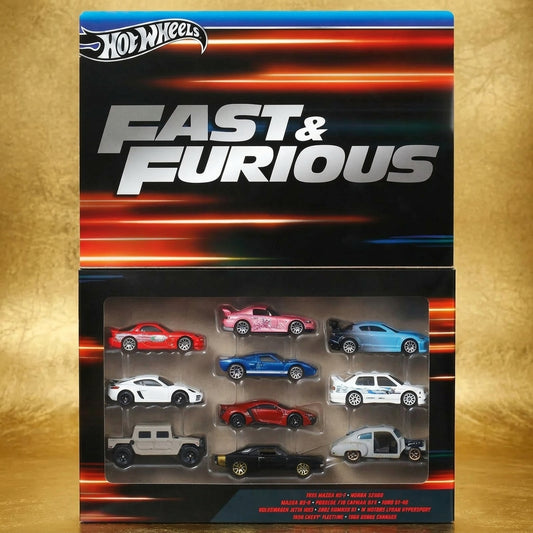 Fast & Furious Set De 10 Coches De Colección