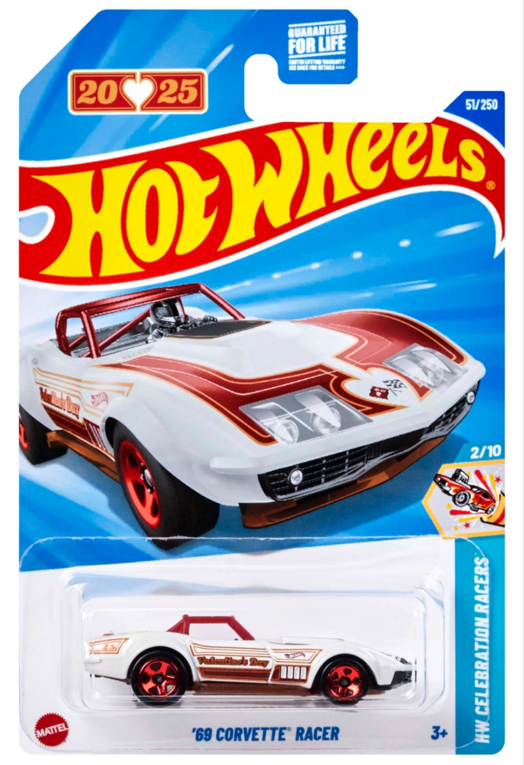 '69 Corvette Racer – Die-Cast 1:64 Hot Wheels
