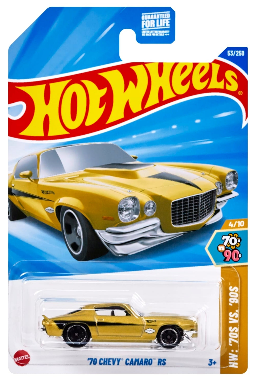 '70 Chevy Camaro RS – Die-Cast 1:64 Hot Wheels