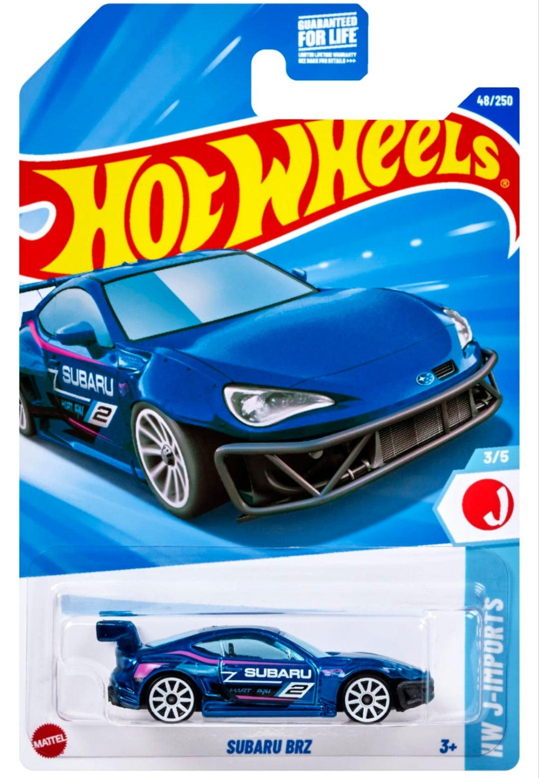 Subaru BRZ – Die-Cast 1:64 Hot Wheels