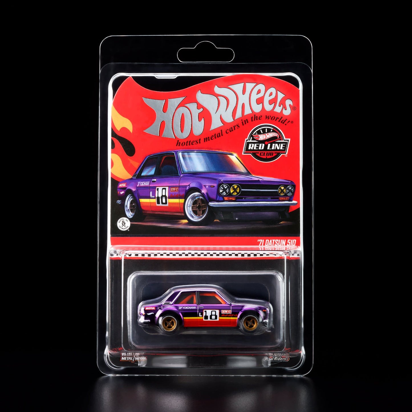 Hot Wheels RLC Exclusive – '71 Datsun 510 | Ícono del JDM de Colección