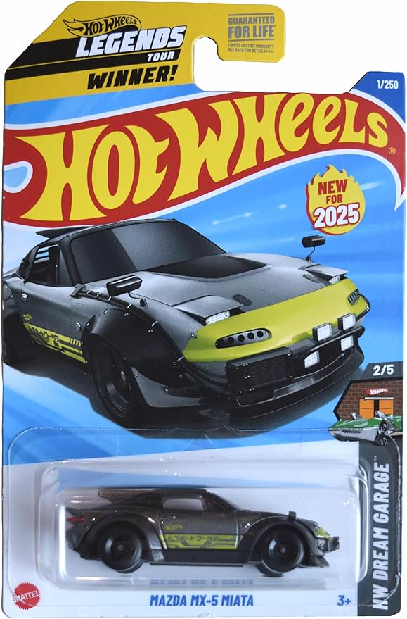Mazda MX-5 Miata – Die-Cast 1:64 Hot Wheels