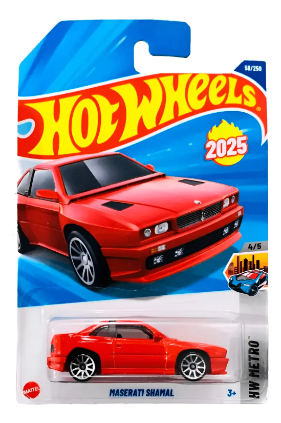 Maserati Shamal – Die-Cast 1:64 Hot Wheels