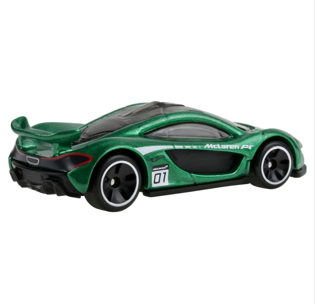 McLaren P1 Hot Wheels – Hybrid Speed Silver Series • Hypercar Híbrido Diecast 1:64