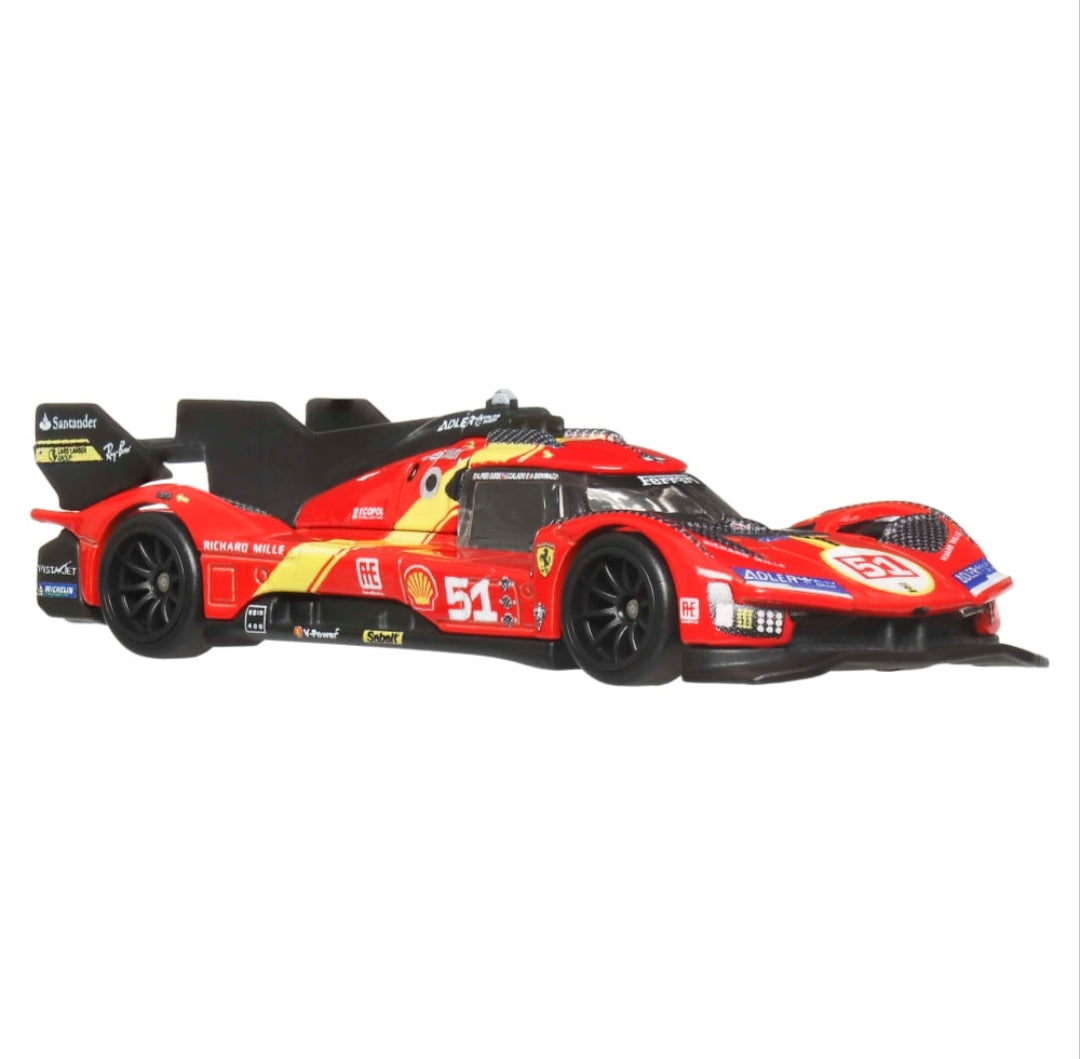 Ferrari 499P Hot Wheels Car Culture Circuit Legends 2025 – Le Mans Winner #51