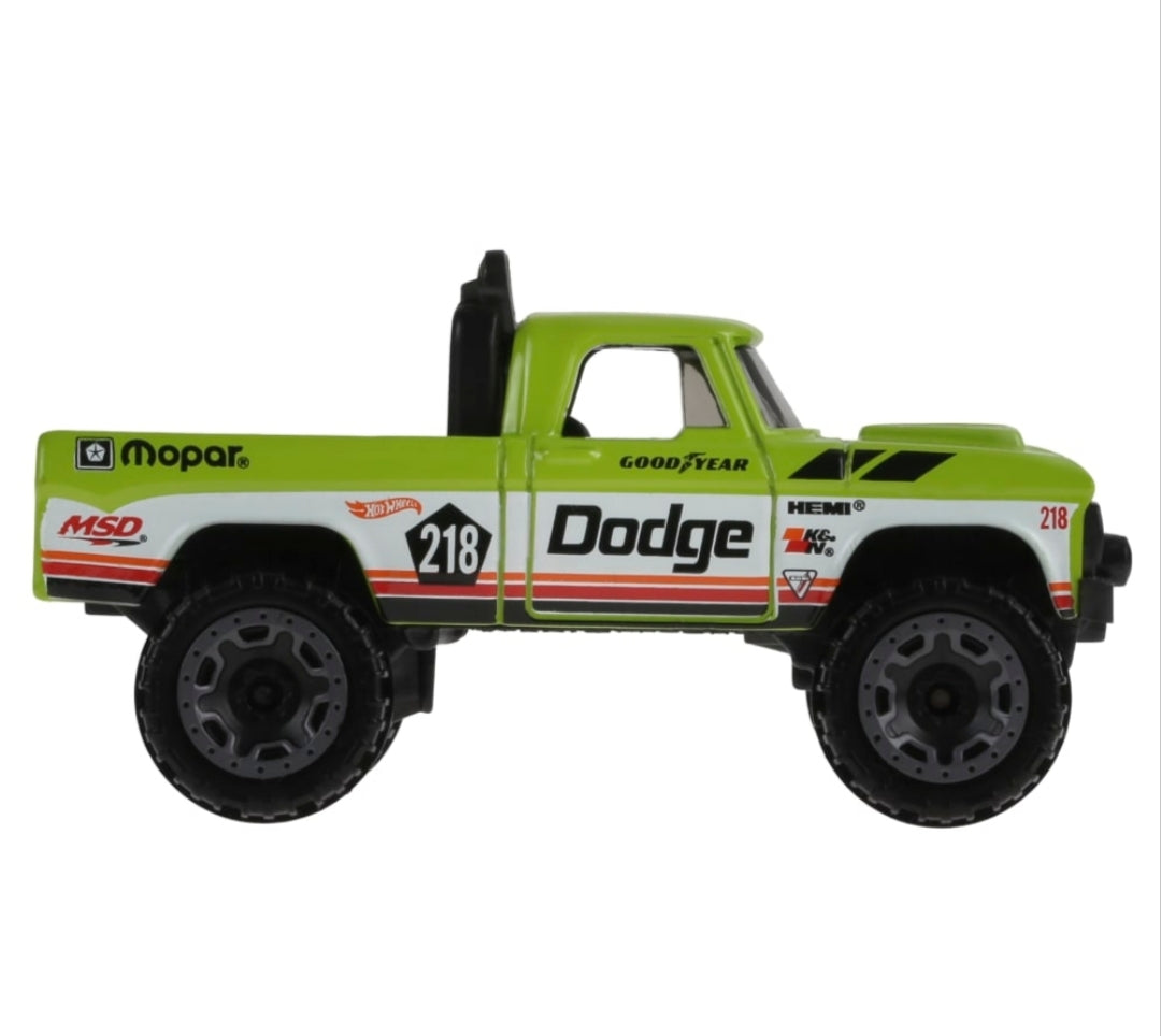'70 Dodge Power Wagon – Die-Cast 1:64 Hot Wheels