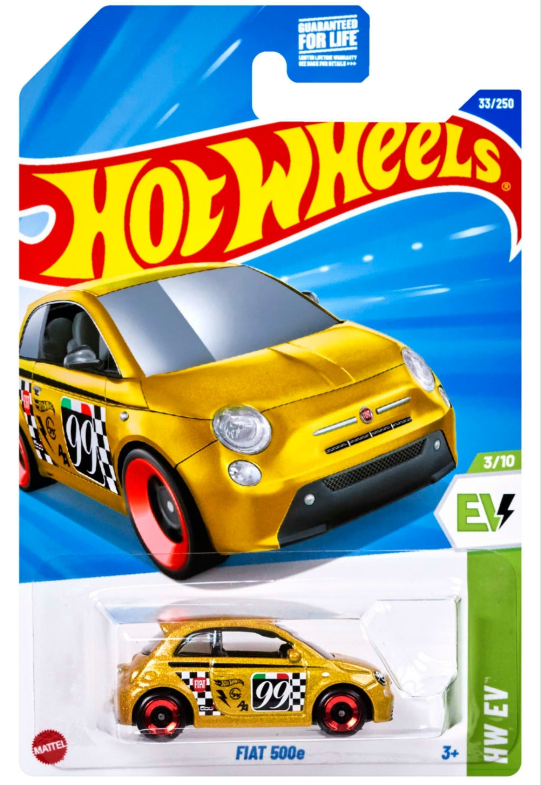 Fiat 500e – Die-Cast 1:64 Hot Wheels