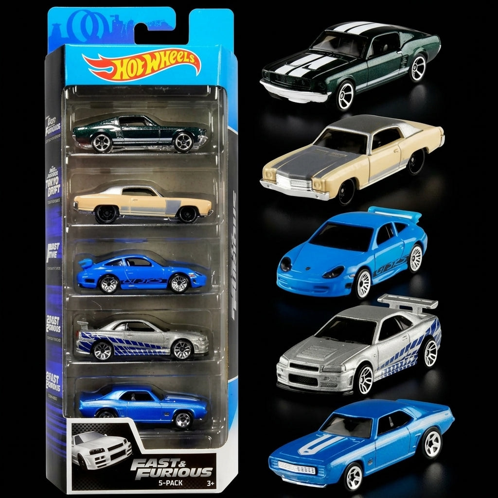 Paquete de 5 Fast & Furious