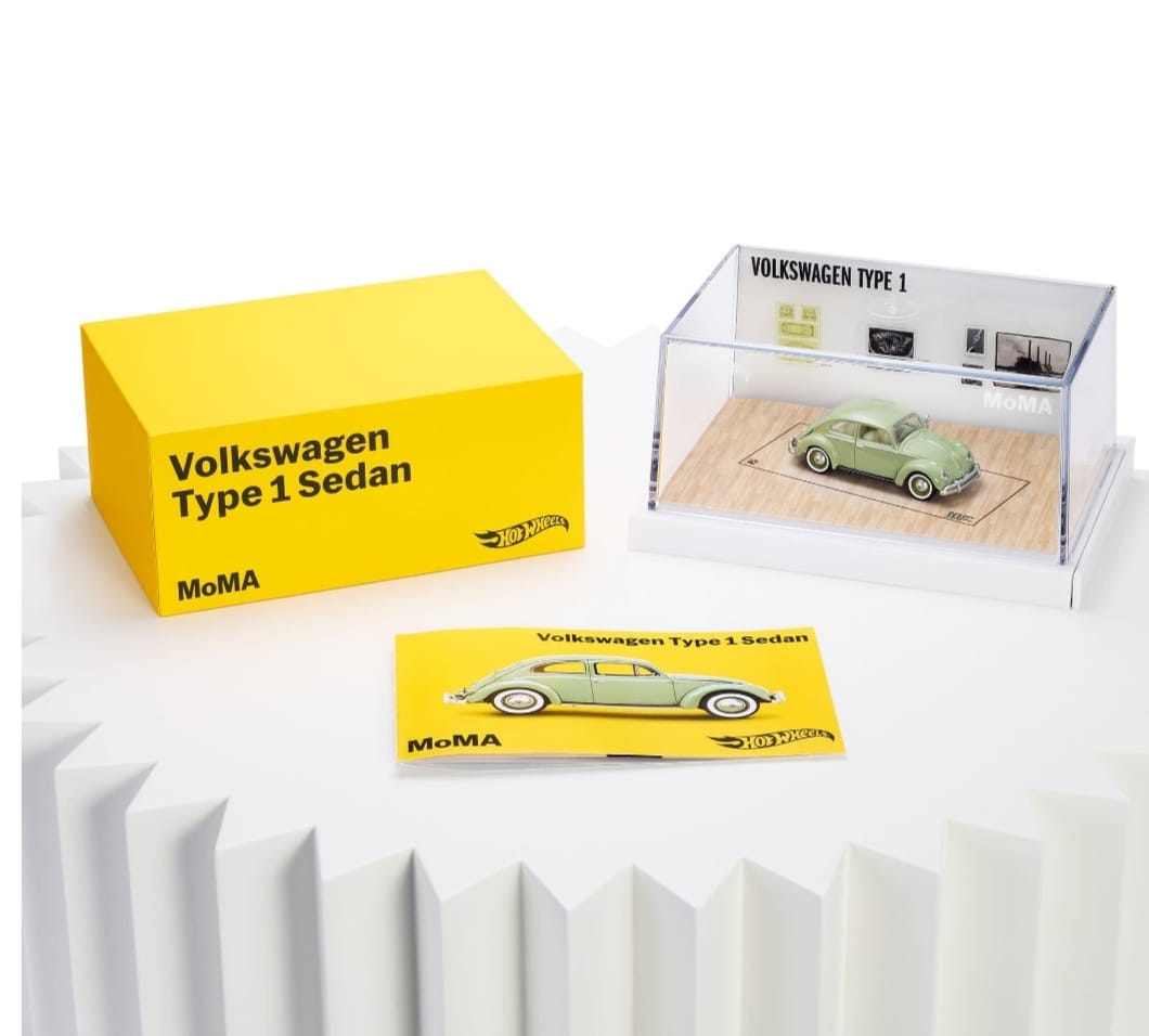 Volkswagen Type 1 Sedan 1959 — Edición MoMA Hot Wheels 1:64