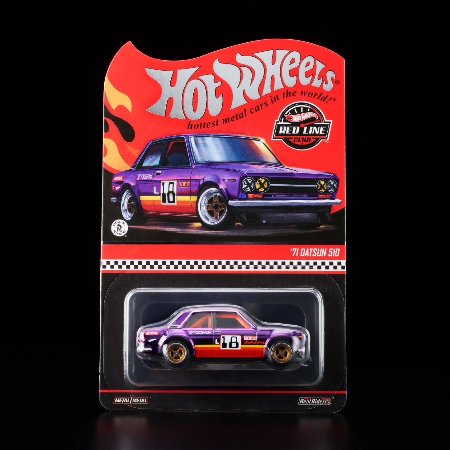 Hot Wheels RLC Exclusive – '71 Datsun 510 | Ícono del JDM de Colección