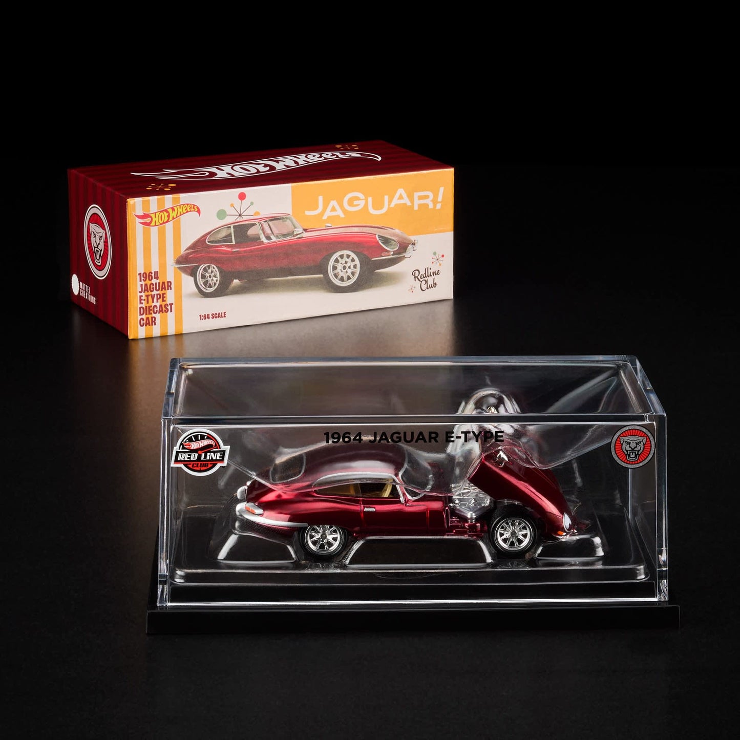 Hot Wheels RLC Exclusive – 1964 Jaguar E-Type | Edición Limitada de Colección